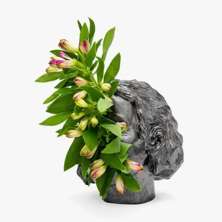 Express Delivery ▷ Fleuraisons #003 Woman by Katarina Kudelova, 2018 | Ceramic Sculpture for Sale