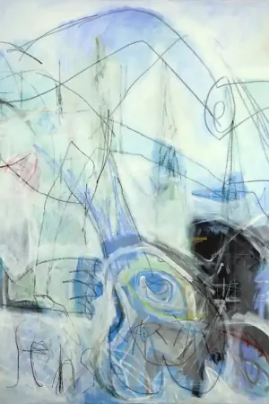 ▷ Wide Open by Grégoire Devin, 2018 | Pastel Paintingss Big Sale