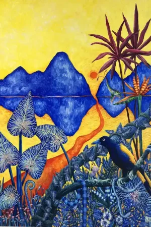 ▷ Amazing Amazon by Clémence Dupuch, 2022 | Acrylic Painting Order Now