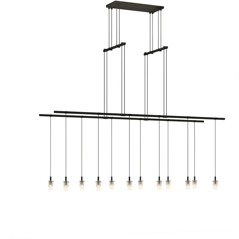 Suspenders LED 48 inch Satin Black Pendant Ceiling Light No Minimum Order
