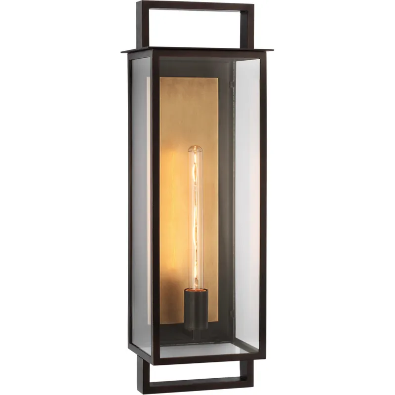 Ian K. Fowler Halle LED 26 inch Aged Iron Outdoor Wall Lantern, Large Hot Deal