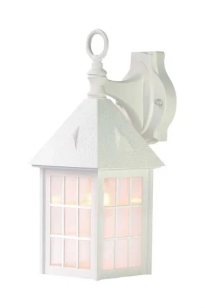 Save Now Outer Banks 1 Light 16 inch Textured White Exterior Wall Mount