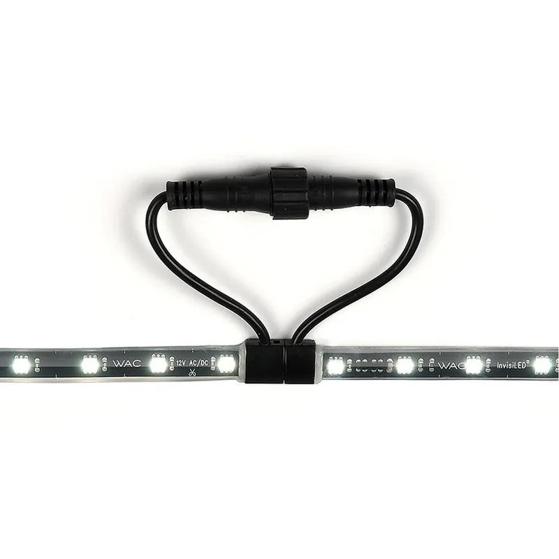Tyler LED 0.75 inch Black Outdoor LED Strip Lighting in 3000K, Outdoor LED 12V Strip Light, WAC Landscape Order Now