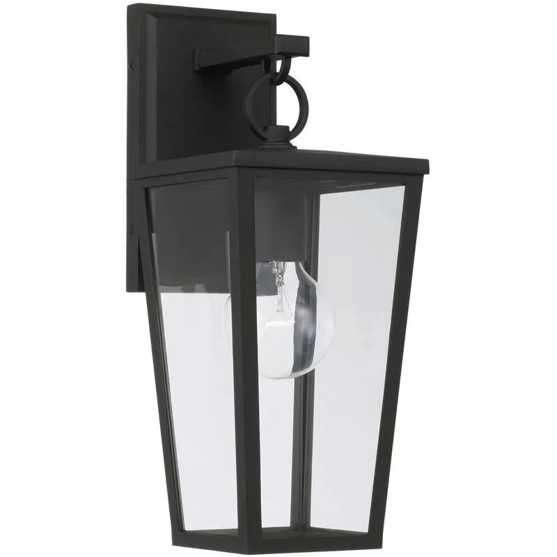 Mega Sale Elliott 1 Light 15.5 inch Black Outdoor Wall Lantern