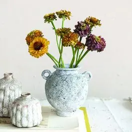 Matte Glazed Stoneware Vase Super Sale